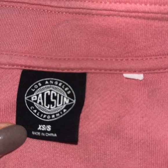 PacSun Pink Shacket, size XS/S, only wore once! - Picture 3 of 3